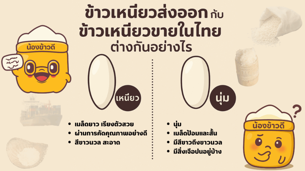 ข้าวเหนียวส่งออก